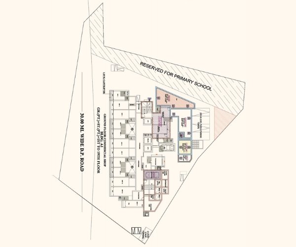 Typical Floor Plan Gajanan Heights